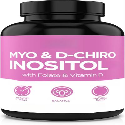 Inositol Complex, Folate,Vitamin D, Supports Regular Cycles, 1 pack