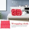 BAZEITFLOW Japanese Style Wrapping Cloth Cotton Bento Packing Lunch Box Wrap Decorative Printing Cloth view 3