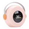TARSHYRY Baby Bath Thermometer Cute Speaker Shape Water Proof LED Thermometer Toy for Infant Toddler Bathtub Swimming Pool (Pink) view 2