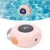 TARSHYRY Baby Bath Thermometer Cute Speaker Shape Water Proof LED Thermometer Toy for Infant Toddler Bathtub Swimming Pool (Pink) view 3