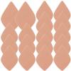 JOYOFREELY Pottery Food Dehumidifiers Tablets 20pcs Leaf Design Compact 2.01 Inch Reusable Moisture Absorbers for Kitchen Food Storage Containers view 1
