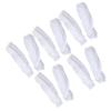 Adorainbow 5 Pairs Waterproof Pu Oversleeve Arm Covers Elastic Cuff for Adults, Oilproof Protective Long Sleeve Covers Suitable for Office and Hairdressing Use view 1
