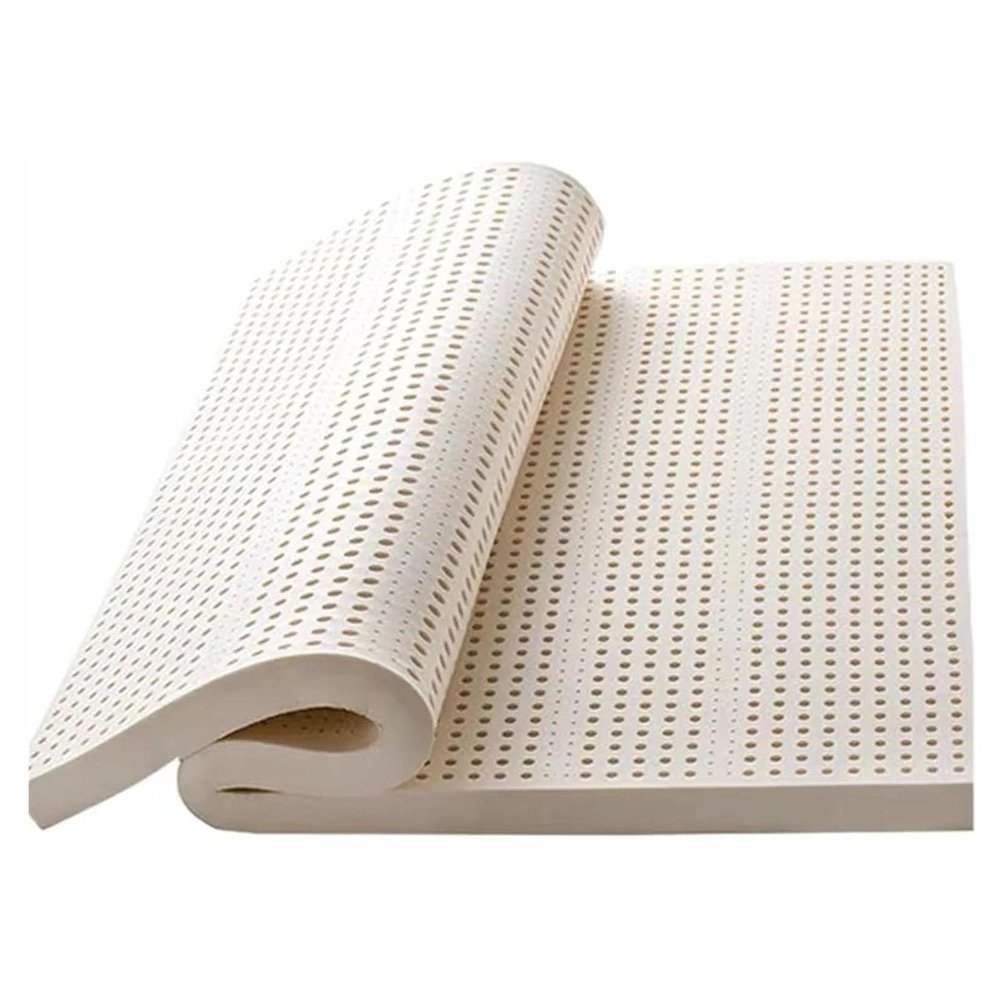 100% Natural Latex Mattress Hypoaller Non-DeformingResistant King Size 200x120cm (79x47in) Ideal for Couples table