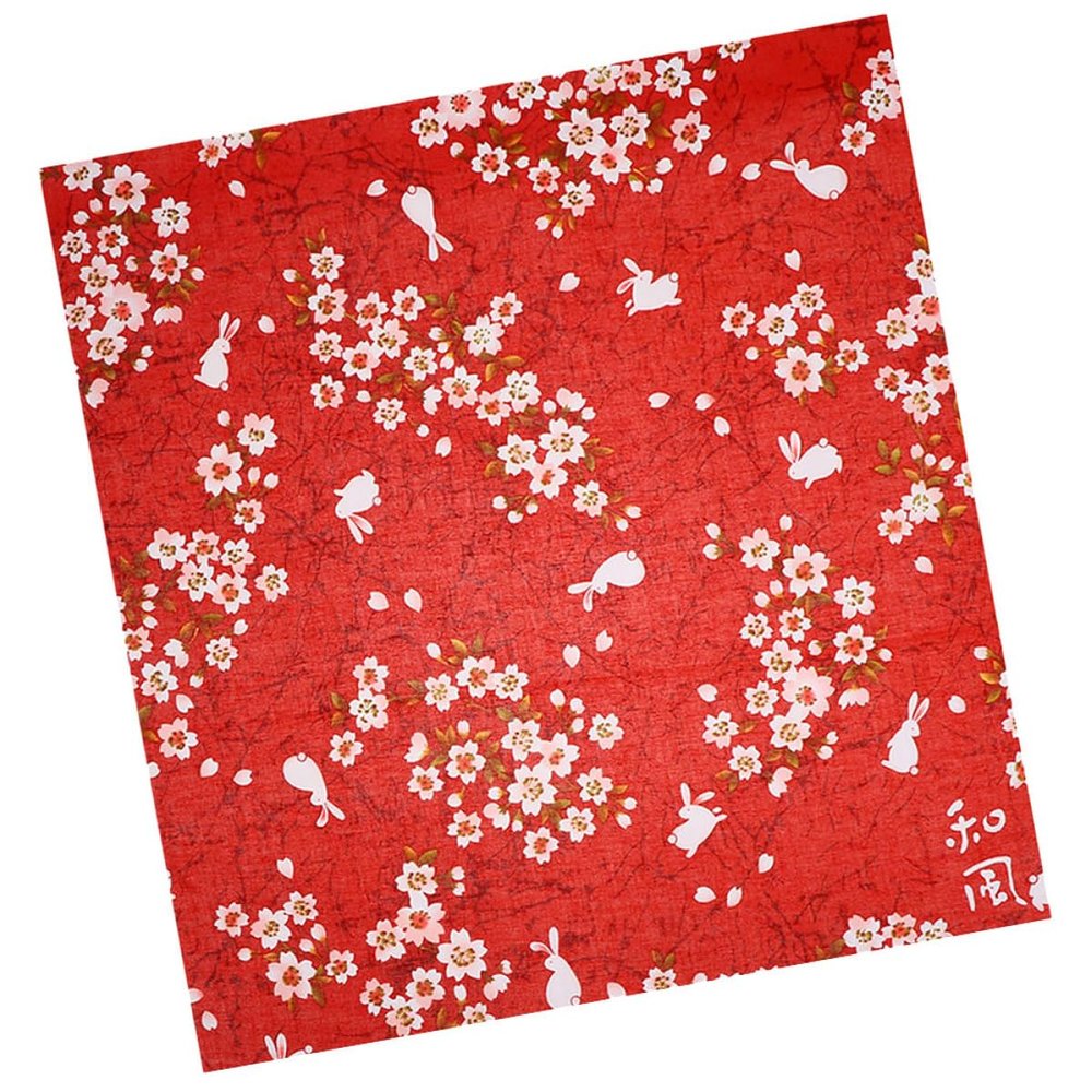 CHILDWEET Japanese Style Bento Packing Cloth Untwisted Yarn Material, Lightweight Design, Easy to Wash and Convenient to Carry, for Box Packaging and Lunch Box Wrapping