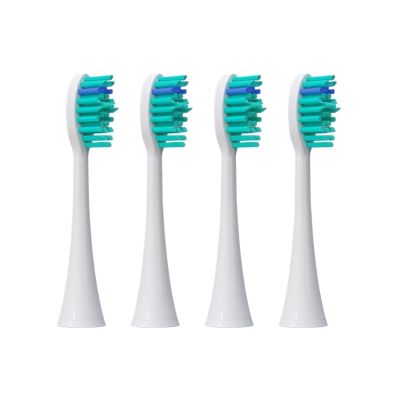 4/6pcs Toothbrush Head,Compatibility for hx3/6/8/9 Brush Heads Soft Vacuum Sealed Packaged(4pcs Bluegreen)