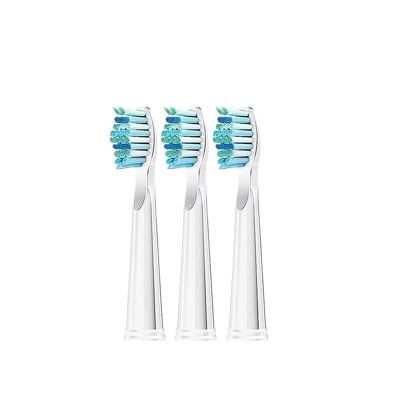 3-10 Pcs Replacement Brush Heads,Compatibility for Fairywill Toothbrush Head Refill Tooth Clean(3 pcs White)
