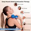 3PCS Massage Ball Set with Spiky Massage Ball & Double Massage Balls, Trigger Point Massage Ball for Foot Massage, Myofascial Release & Back Muscle Recovery view 4