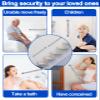 1 Pack 27.39CM Shower Grab Bar, Grab Bars for Bathtubs and Showers, Stainless Steel Anti-Slip Shower Safety Bar for Seniors, Handicap Shower Handle for Bathroom Wall, Hand Rail Support view 2