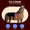 3 in 1 Diode Red Light Therapy for Horses, Red Light Therapy Mat for Horses, 3 in 1 Adjustable Diode Therapy for Equine Back Recovery, 660nm/850nm, Effective Treatment for Muscle Relief and Healing view 2