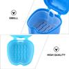 Cabilock 3pcs Denture Box Denture Storage Box Portable Artificial Tooth Storage Case Container Case for Teeth Caps Retainer Use view 3