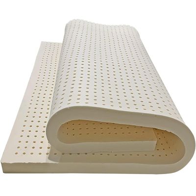 100% Natural Latex Mattress 7.5 cm Thick 150 x 190 cm Breathable Ventilattable Non-DeformingResistant Eco-Friendly Design.