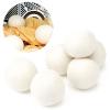 Bwuikim 6pcs Wool Dryer Ball Natural Fabric Softener 6/7 / 8cm Diameter for Reducing Drying Time in Laundry Laundry Dryer Ball view 2