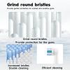 10 Pcs Replacement Brush Heads Compatible with Oral-B iO Series 210,BK+WE view 2