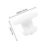 SILENRADAWN 5pcs Silicone Lunch Box Air Hole Plugs Resistant to High Temperature and Easy to Install, Suitable for 0.5-0.6cm Holes, Food Box Sealing Stopper for Leakproof Lunch Accessories view 2