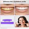 Gentle Daily Purple Teeth Whitening Strips Enamel Friendly, No Peroxide Formula for Sensitive Teeth, Reduce Surface Coffee & Tea Stains, Portable Teeth Care for Home & Travel (1 PCS) view 2