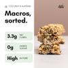 Keto Hana Coconut & Almond Crunch Keto Granola Bars | Zero Added Sugar | 3.8g Net Carbs | High Fibre Keto Snack | Clean Ingredients | 9 Bars view 2