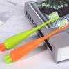 BESTOMZ Manual Toothbrushes Soft Toothbrushes 4 Pcs Carrot-Shaped with Supple Brush and Comfortable to Hold Design, Assorted Colour for Daily Use view 4
