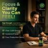 ARAM Awaken Focus & Clarity Gummies | Lions Mane 20:1, Alpha GPC & Bacopa Monnieri| High Strength Nootropic Formula with Methylated Vitamin B12 | Brain Support | Sugar Free Vegan | 60 Gummies view 2