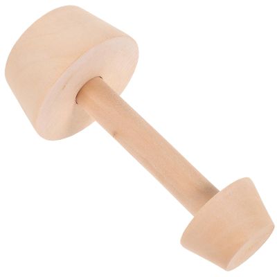 LABRIMP Wooden Egg Tart Mold Pastry Tamper Double Ends Handheld Tart Tamper Tool for Baking