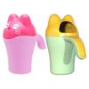 POPETPOP Bath Rinse Cups Made of Sturdy Pp and Tpe Shampoo Rinser 2pcs with Smooth and No Burr for Bath and Shower Use view 1