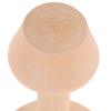 Ipetboom Wooden Egg Tart Mold Dual Sides for Baking Pastry for Making Egg Tart Tins at Home Kitchen view 3