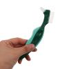 WATIIFUFU 2pcs Double Head Denture Cleaning Brush with Hard Nylon Bristles for Comprehensive Cleaning and Food Residue Removal, Portable Design for Daily Home Use and Travel view 4