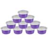 Abaodam 10pcs Melting Wax Bowl Aluminium Foil Wax Bean Melting Bowl for Hair Removal Waxing Tool Small Container for Warmer Pot Use view 1