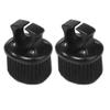 CHILDWEET Beard Grooming Brushes Prevents Slipping and Easy to Grip for Men with Design 2 Pcs Nylon and Abs Material for Personal Grooming and Home Use view 1