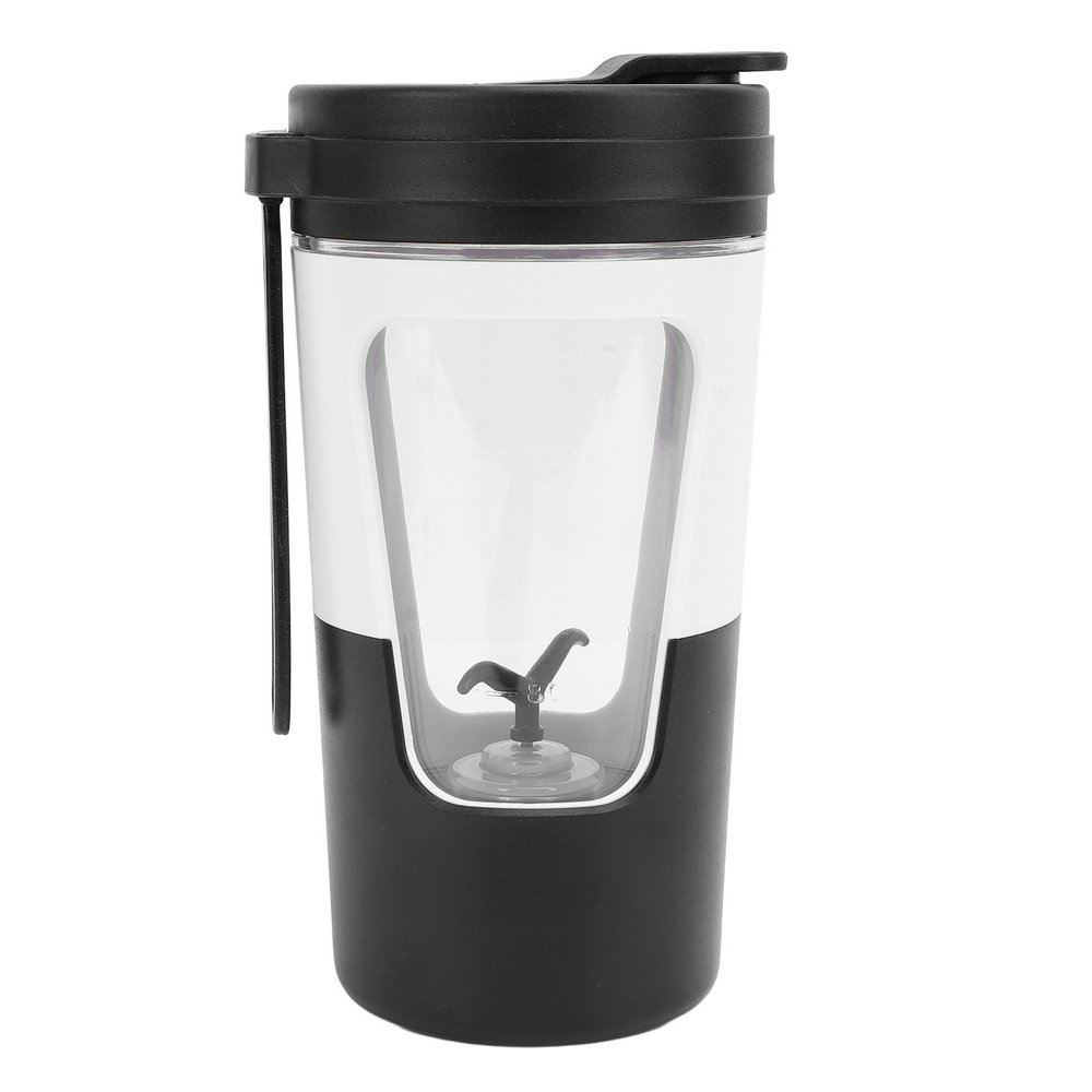 Alomejor Self Stirring Rechargeable Electric Mixing Mug for Protein Shakes Coffee, 430ml 7000rpm IPX5 Water Resistant Stirring Coffee Cup for Fitness Running, Tritan/PP/ABS
