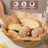 KICHOUSE 100pcs Oil Proof Food Paper Sheets for Baking and Wrapping Fried Chicken and Chips, Waterproof Greaseproof Paper Wraps for Family Gatherings and Food Packaging Assorted Style view 3