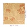LALADEFIEE 100pcs French Fries Paper Wraps for Food Packing, Waterproof and Not Easy to Tear, Stylish Oilproof Paper for Parties and Family Gatherings, for Desserts and Cookies Assorted Style view 2