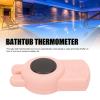 FreshCart Basics Water Proof Baby Bath Thermometer with LED Display Color Temperature Alerts Safe Material for Bathtub, Swimming Pool, Compact Size (Pink) view 2