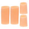 Silicone Finger Protectors 2 Pairs Khaki Reusable Comfort Protection view 1