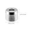 Garneck 2pcs Holder Bathroom Supply Aluminium Alloy Shaving Stand for Holder for Bathroom Shelf Use view 2