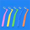 Interdental Brushes 20Pc/Box L-Shaped Interdental Brushes Cleaning Toothpick Teeth Tooth Pick Toothbrush(Orange) view 2