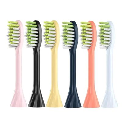 6/8Pack Replacement Toothbrush Heads Compatible with Head HY1100 HY1200 BH1022(6pcs Mixed)