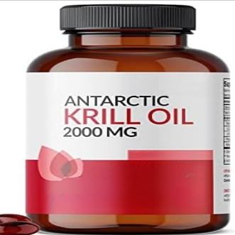 (1pcs) Antarctic Krill Oil - GMO-free, gluten-free, and soy-free.