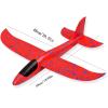 48cm Foam Throwing Airplane Glider Heavy Duty Model Outdoor Toy for 4 5 6 7 8 Year Old Boys Girls Gift view 4