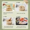 Flaxseed & Fig Powder, 500g Jar, Pre-Ground Whole Food, No Additives, Easy to Mix with Water, Oatmeal Or Yogurt view 2