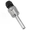 MIKMLYZE 304 Stainless Steel Thermowell G1/2 for BSP Thread for Temperature Sensor, 6mm ID 8mm OD Probe Protection Sleeve, Max 250C 2MPa, Compatible with Solar Water Heater(50mm)