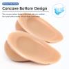 D Cup Teardrop Silicone Fake Breast with Realistic Nipples, Concave Bottom Non-Stick Prosthetic for Crossdressers(Self-Adhesive,DD Cup) view 4