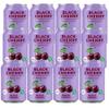 Variety Fruit Flavour Soft Drink 330ml Apple & Elderflower, Mango & Passionfruit, Black Cherry, Refreshing Sparkling Beverage Assorted Pack - itgv (24 x cans, Black Cherry) view 3