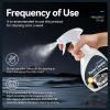 500ml Razor Cleaning Spray, Compatible With Braun, Compatible With Philips, Compatible With Panasonic, Suitable For Electric Shavers Of All Brands(1 pcs) view 3