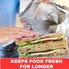 30cm x 20mAluminium Kitchen Foil Rolls, Strong & Tear Resistant | Ideal for Cooking and Food Storage | Tin Foil for Cooking, Baking, Grilling, BBQ, Roasting view 3
