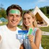 Headache Patches - Hot Weather Discomfort Sheets Pads | Kids Cooling Pads - for Mom Children Teens Boys Girls Travel Backpack Camping Commute Outdoor view 2