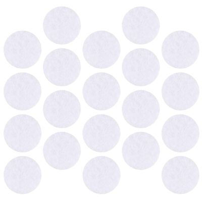 HOMOCONO Filter Pads Facial Vacuum Beauty Machine Supplies for Replacement 3 Packs 150pcs White 11x1mm round Cotton and Skincare Accessories