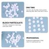 HOMOCONO Filter Pads Facial Vacuum Beauty Machine Supplies for Replacement 3 Packs 150pcs White 11x1mm round Cotton and Skincare Accessories view 3