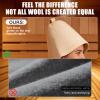 Penitue Wool Sauna Hat for Men & Women, Breathable Soft Hair Steamer Cap Felt Russian Banya Sauna Hat for Hot Tub Spas Steam Rooms Accessories(Beige) view 4