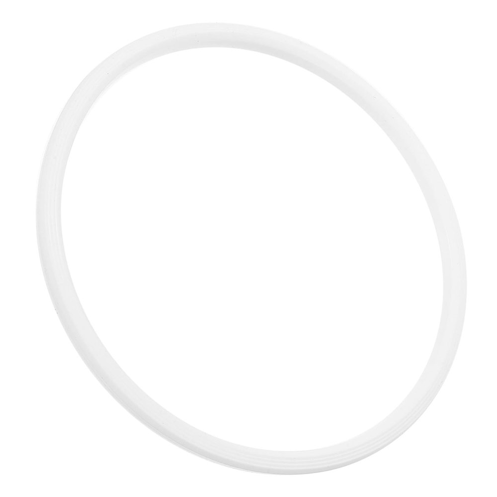 DECHOUS Silicone Lunch Box Sealing Ring Replacement Food Contact Safe and Practical Silicone Ring for Tiffin Lunch Boxes White for Freshness and Leak Prevention