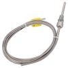 BONKZEBU K Type Thermocouple Sensor High Accuracy Temperature Probe for Industrial Needs Stainless Steel 1/8 NPT Yellow Plug view 2